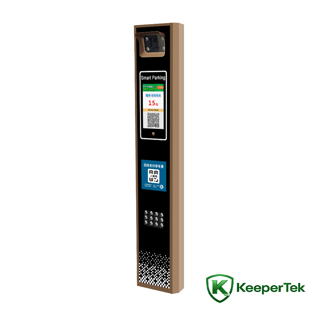 Máquina de reconocimiento de matrículas con pantalla LCD KT-ZYSB12