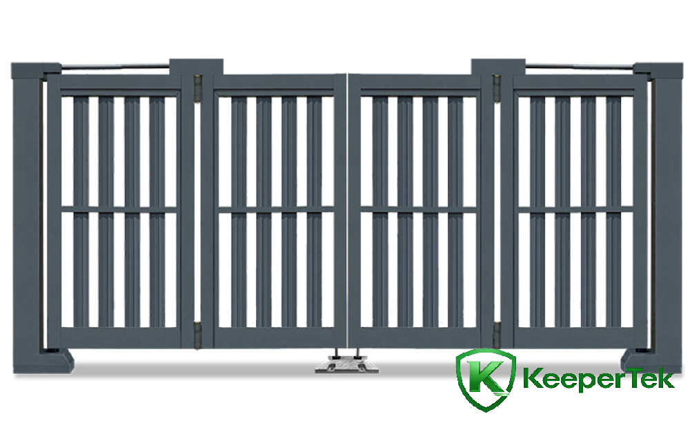 Puerta batiente plegable eléctrica KT-QG33